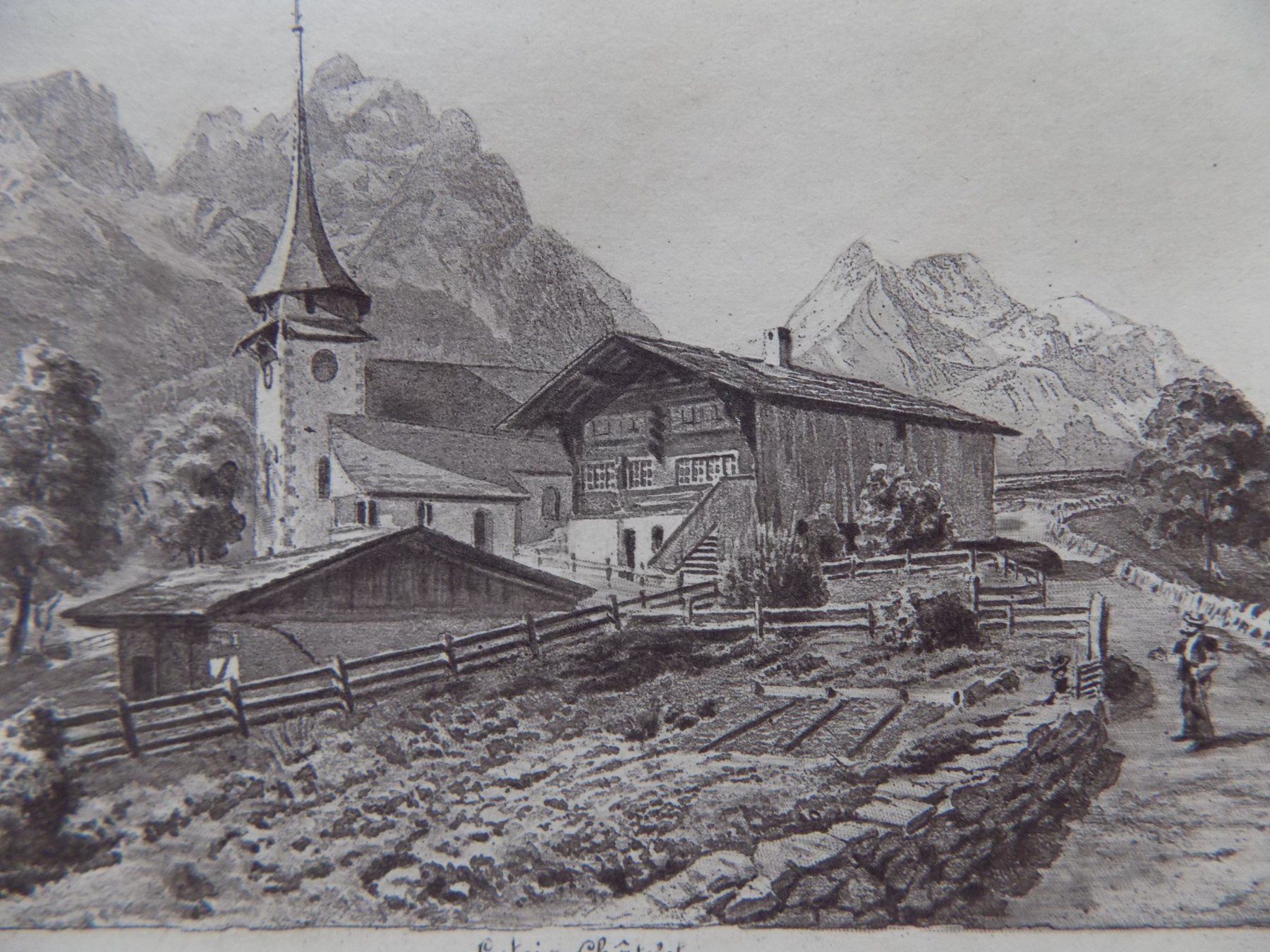 Gravures: Gsteig bei Gstaad – D'occasion à Risch par Rischli15 2