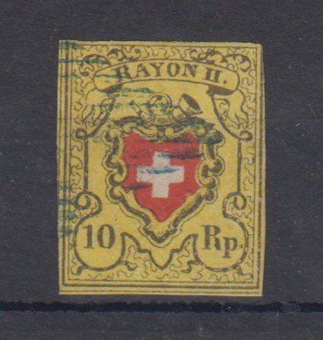 Alle Briefmarken: Timbre Rayon 16II oblitéré – Gebraucht aus Boécourt von Denteles66
