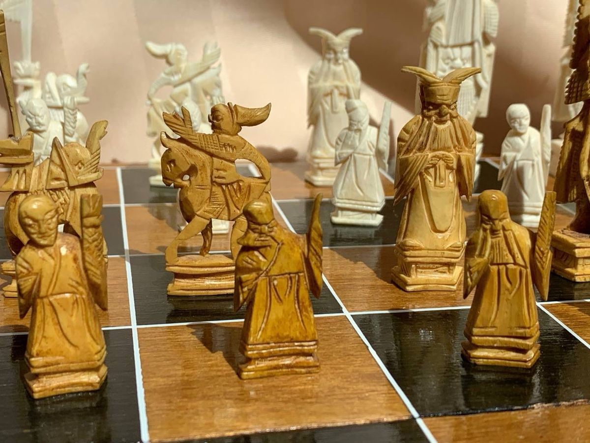 Giochi: Chinese handmade vintage Schach – Usato da Schaan venduto da nan_2pg2 1