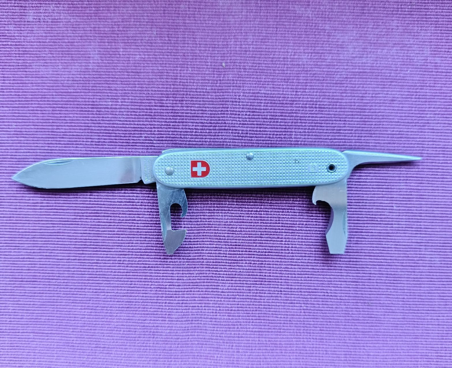 Schweizer Armee Coltelli tascabile: Schweizer Armeemesser 1980 – Usato da Elfingen venduto da Bimbo 2