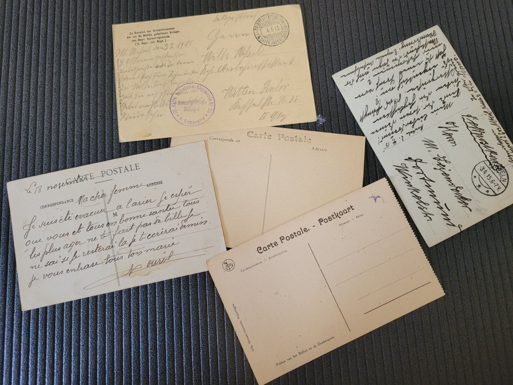 Ansichtskarten: Postkarten 1. Weltkrieg, WW1 – Gebraucht aus Kriens von KTP 1