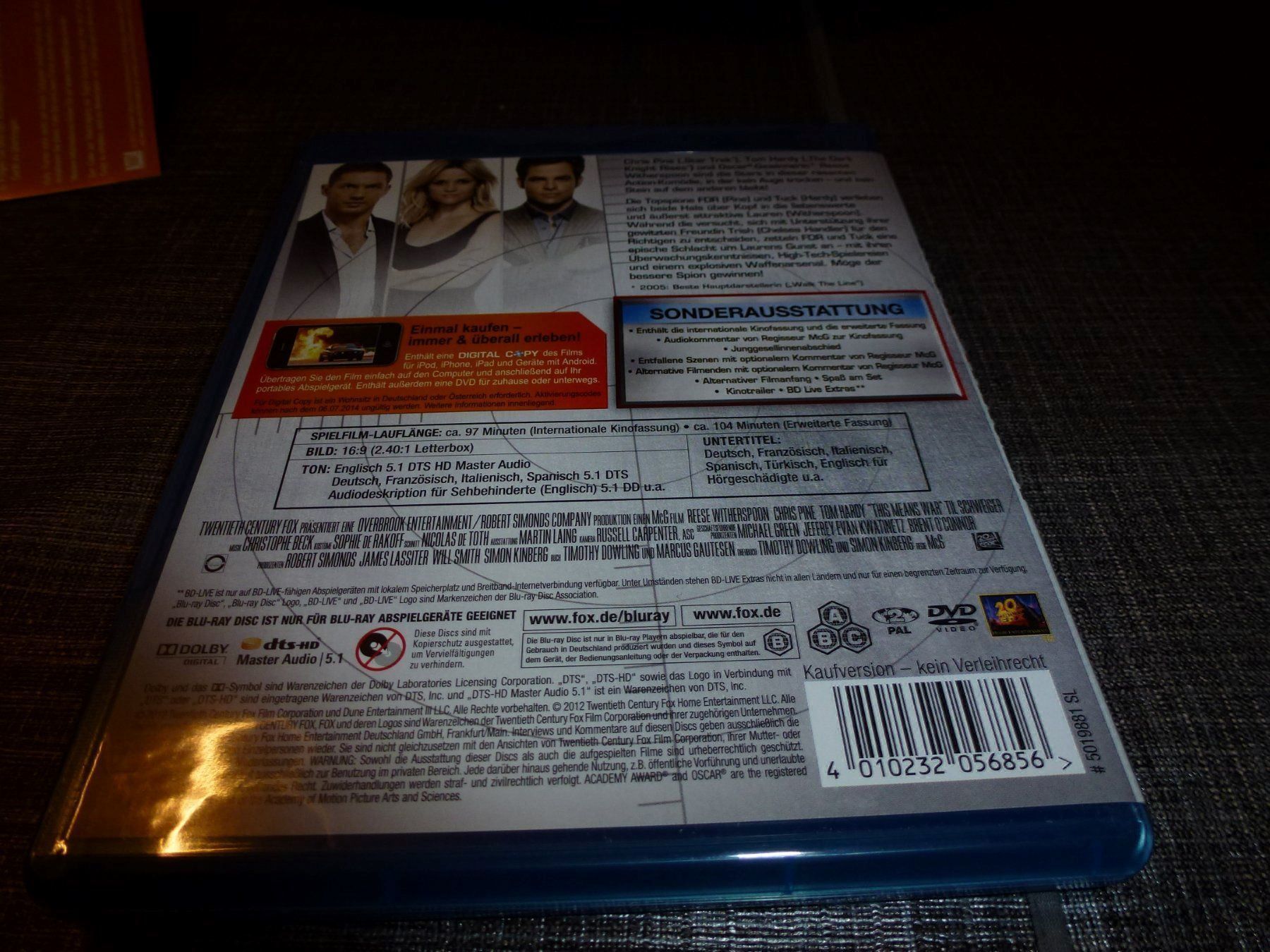 Tutti i DVDs: Das Gibt Ärger BLU-RAY – Usato da Olten venduto da Disc-Verkauf 2
