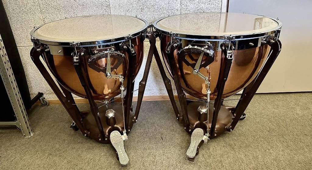 Strumenti musicali: Ludwig Timpani Kesselpauke 26" 29" – Usato da Basel venduto da Rototom