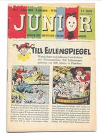 Junior Heft 1953 Nr 1 Januar mit Jimpy der Zauberlehrling