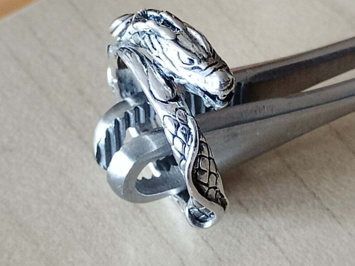 Ringe: Schlange Silber Ring  / Serpent argent – Neu (gemäss Beschreibung) aus Laufen von Sunjupite7 1