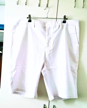 Sommer Herren  Shorts weiss gr 40 eher grosse grösse