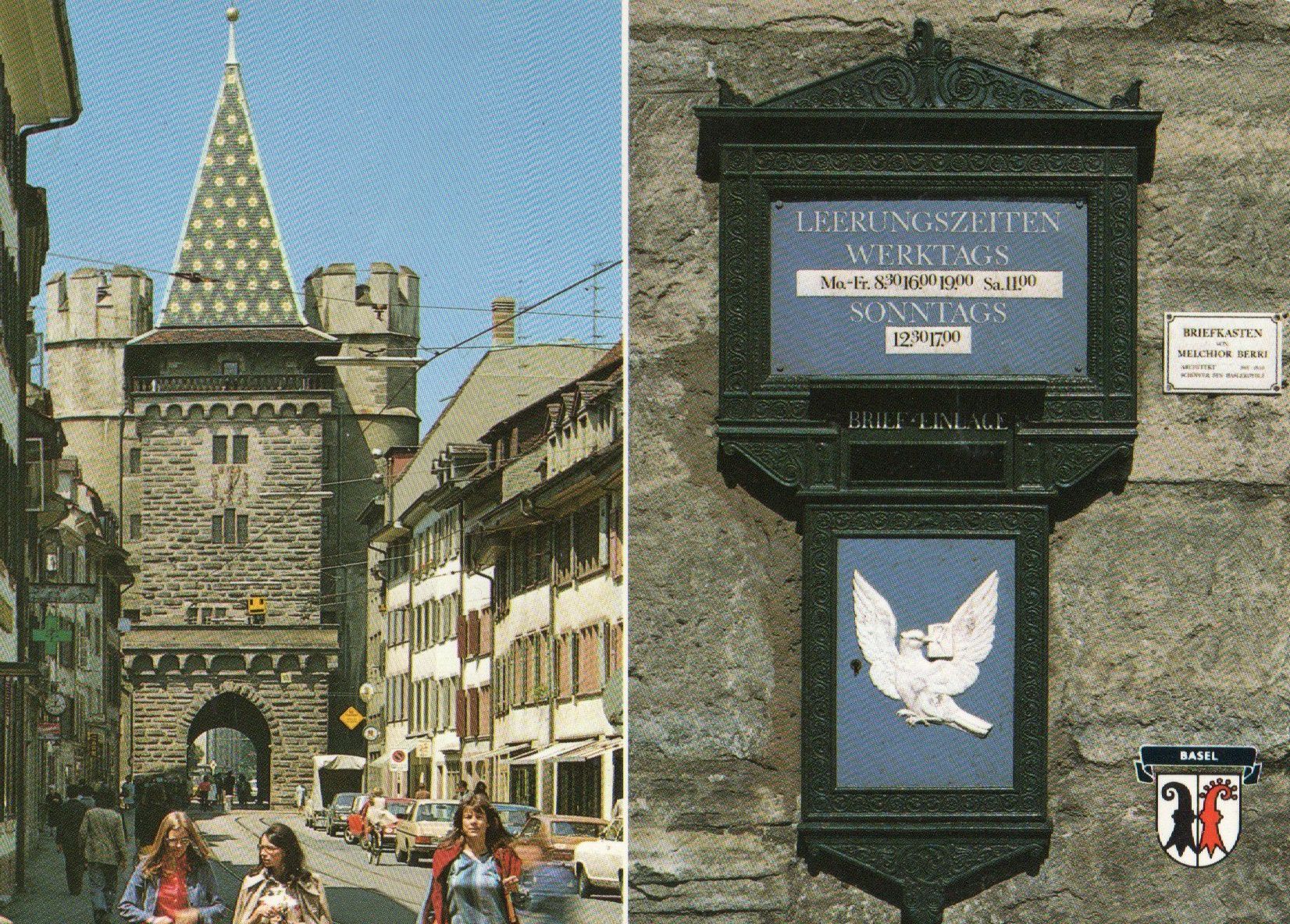 Cartes postales: Basel - Spalentor – D'occasion à Melano par pisonsdro