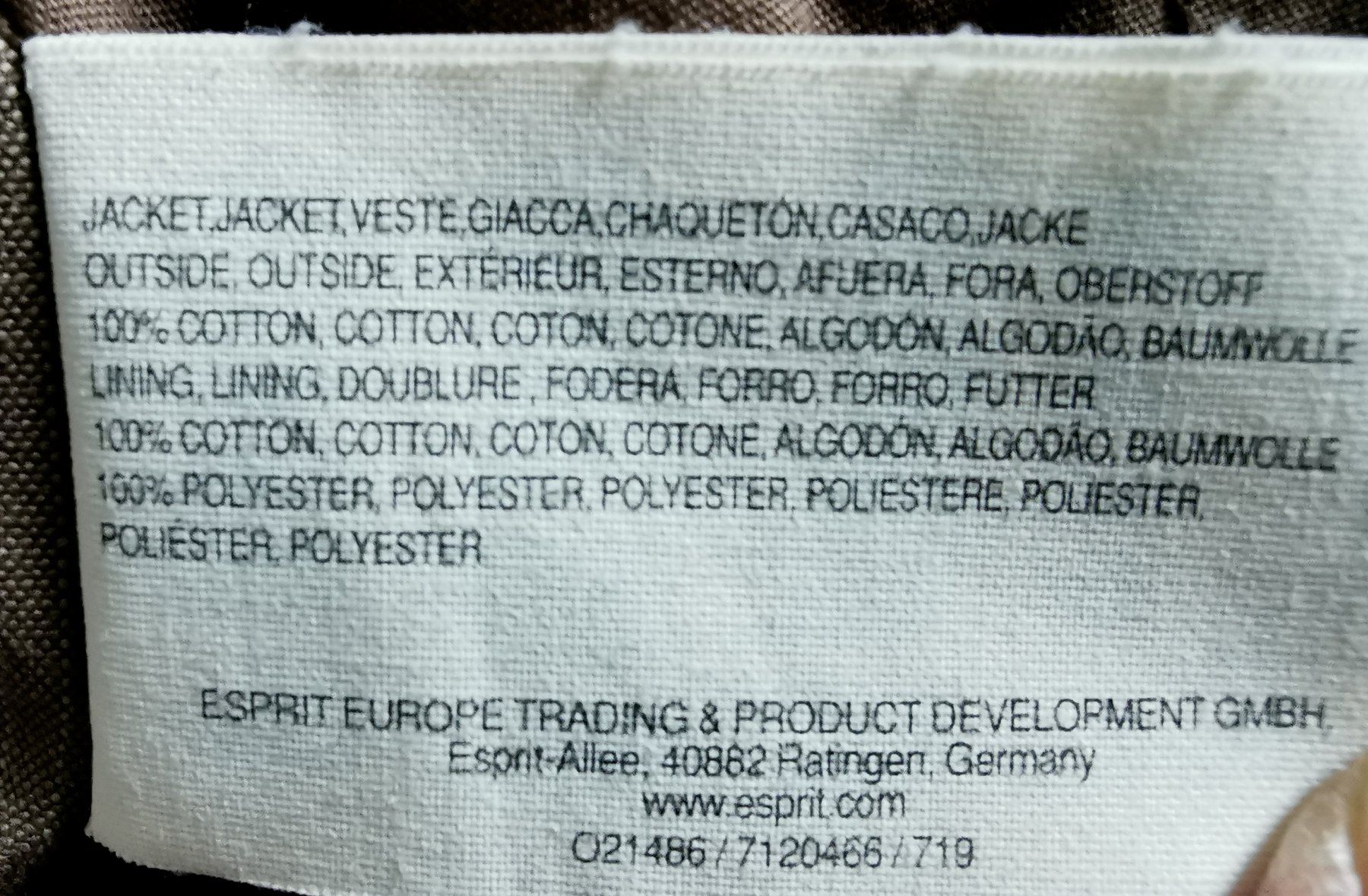 Esprit Giacche: Jacke mit Kapuze Esprit Gr 36 – Nuovo (secondo la descrizione) da Port venduto da Doppelmond 4