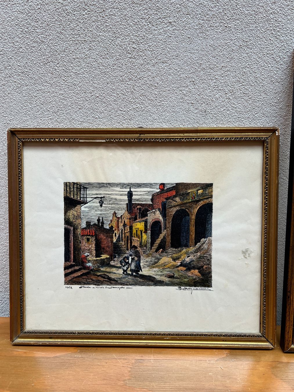 Tableaux: Zwei interessante Bilder – D'occasion à Riva San Vitale par AM25 2