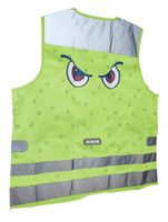 Wowow Sicherheitsweste / Leuchtweste für Kinder / Grün Gr. M