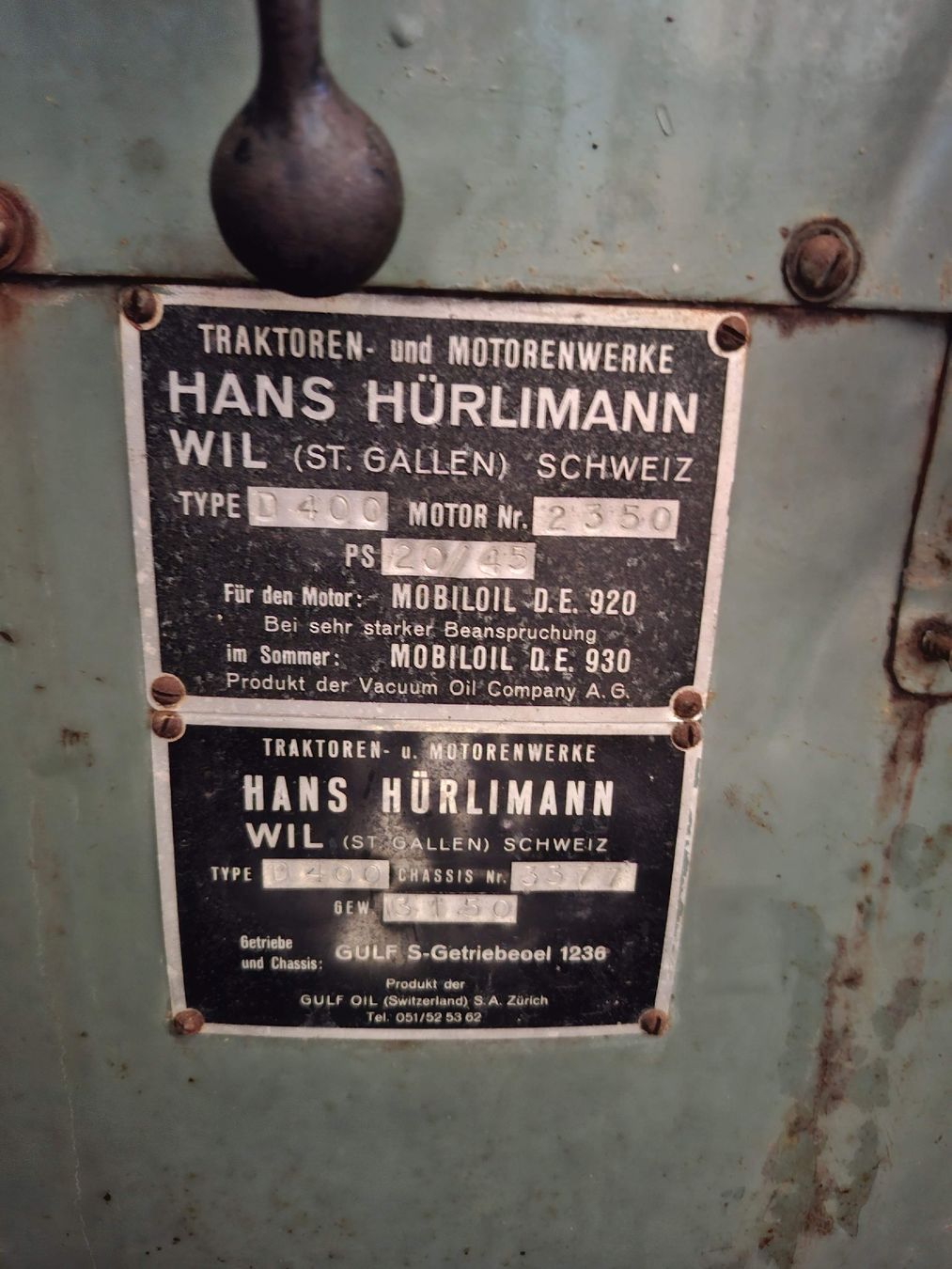 Hürlimann Traktoren: hürlimann d400 nicht export – Gebraucht aus steinmaur von petereberhard 7