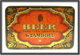 Beer & Cie, Zürich Deckel - Blechdose Stamboul