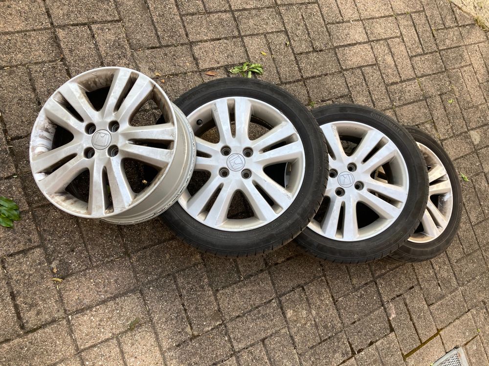 Honda Felgen 16 Zoll (3 davon inkl. Reifen) | Kaufen auf Ricardo