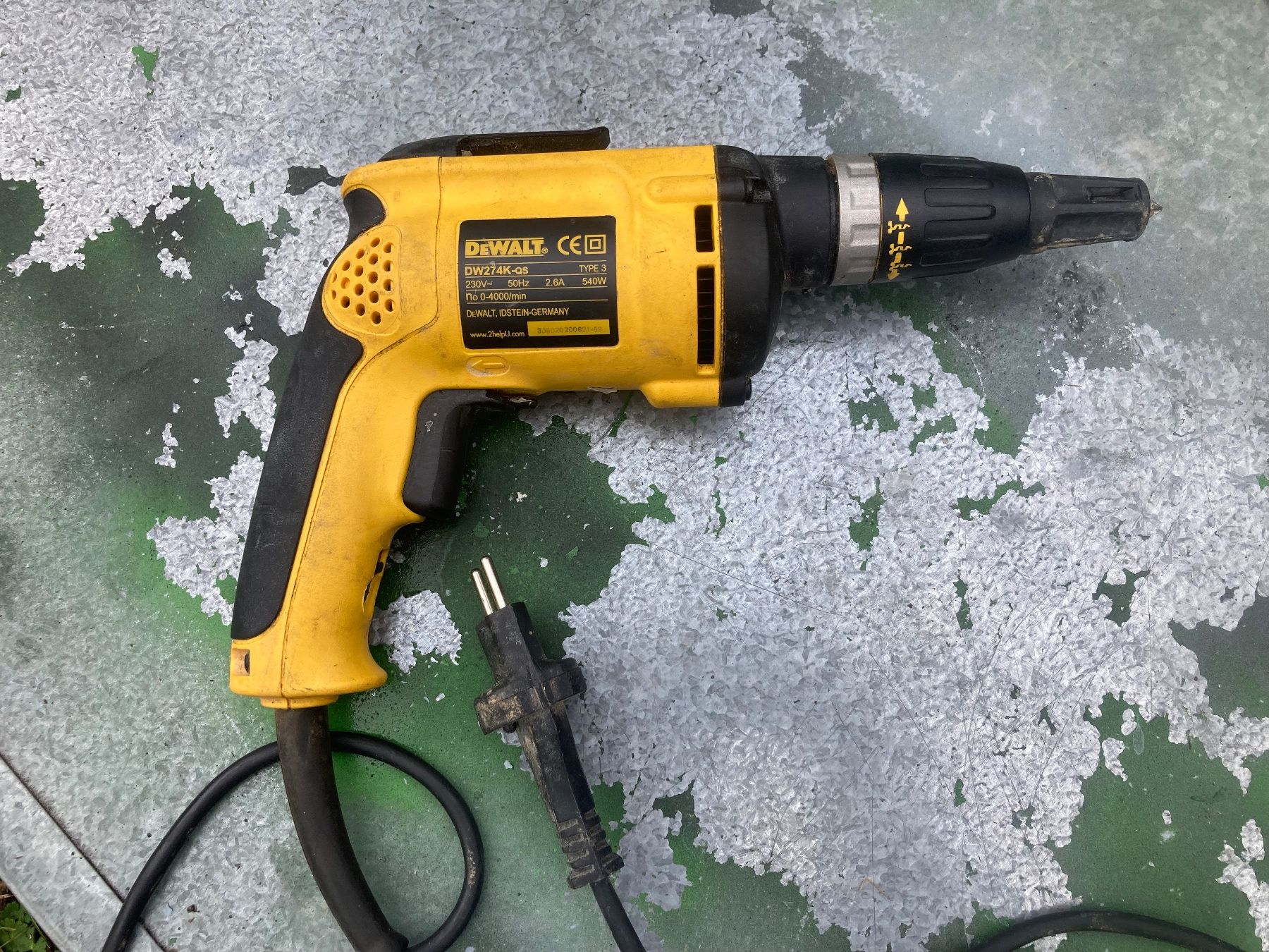 Dewalt Trapani: DEWALT DW274 - DeWALT Trockenbauschrauber - DeWALT – Usato da Heimenschwand venduto da Beuggerts 1