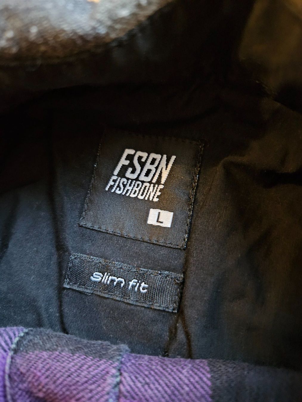 Camicie: Hemd FSBN Fishbone Grösse L Slim fit karo – Usato da Hägglingen venduto da United-Village-Trade 3