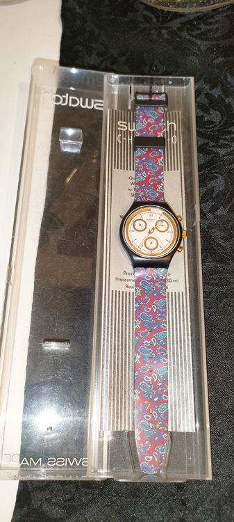 Swatch Orologi: Swatch Chrono Vintage con Scatola Originale – Usato da Losone venduto da del_yh97