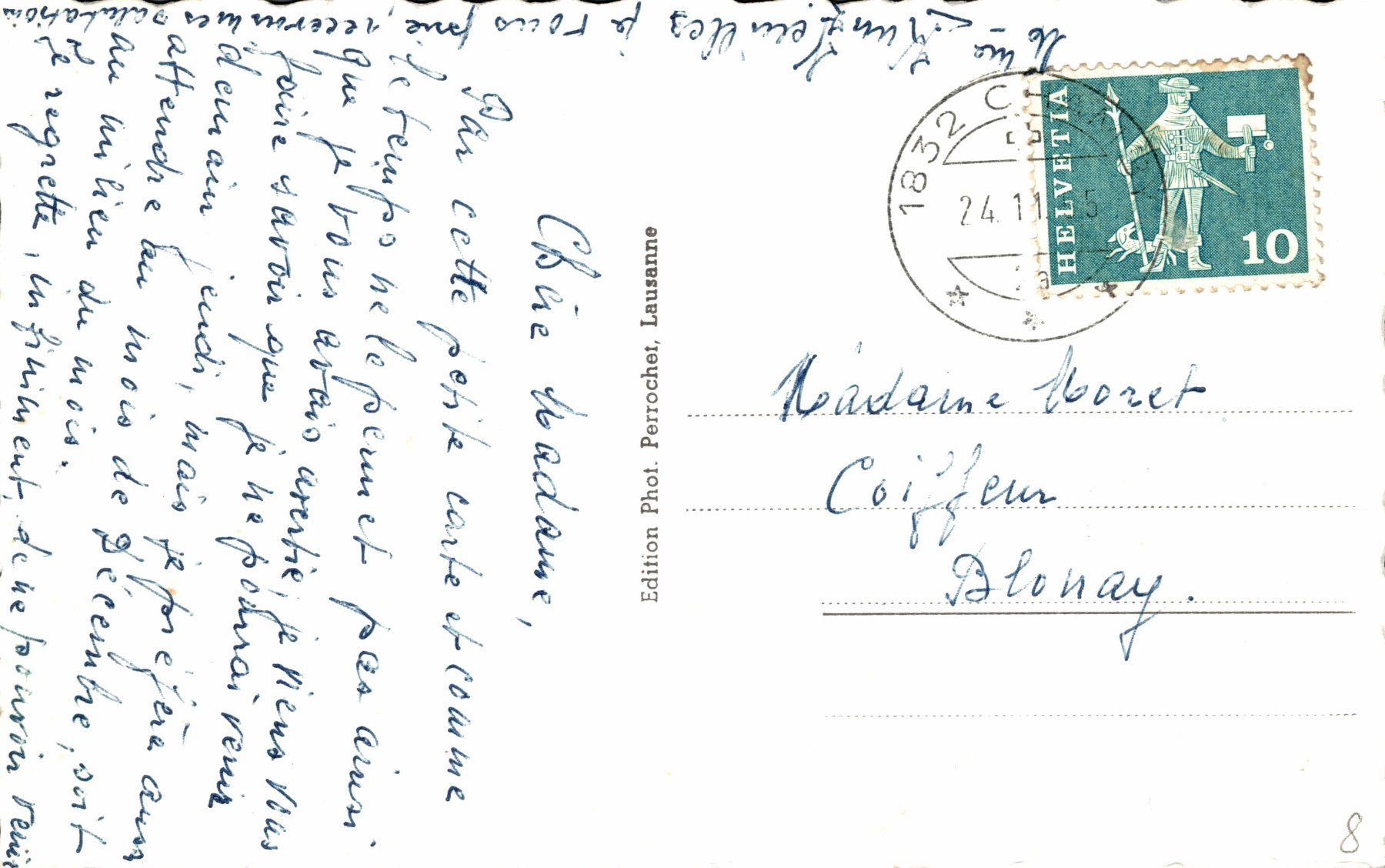 Cartoline postali: Constantine VD – Usato da Bronschhofen venduto da Astore 1