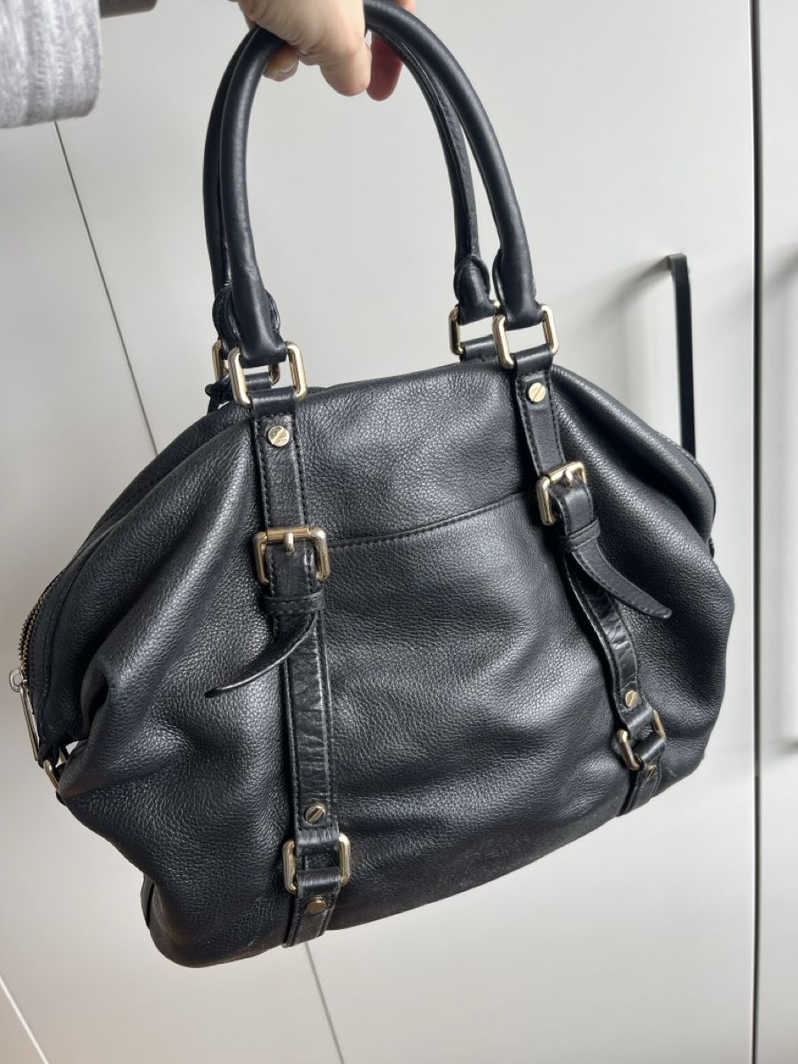 Michael Kors Sacs femmes: MICHAEL KORS schwarze Lederhandtasche – D'occasion à Port par len_bh2l 1