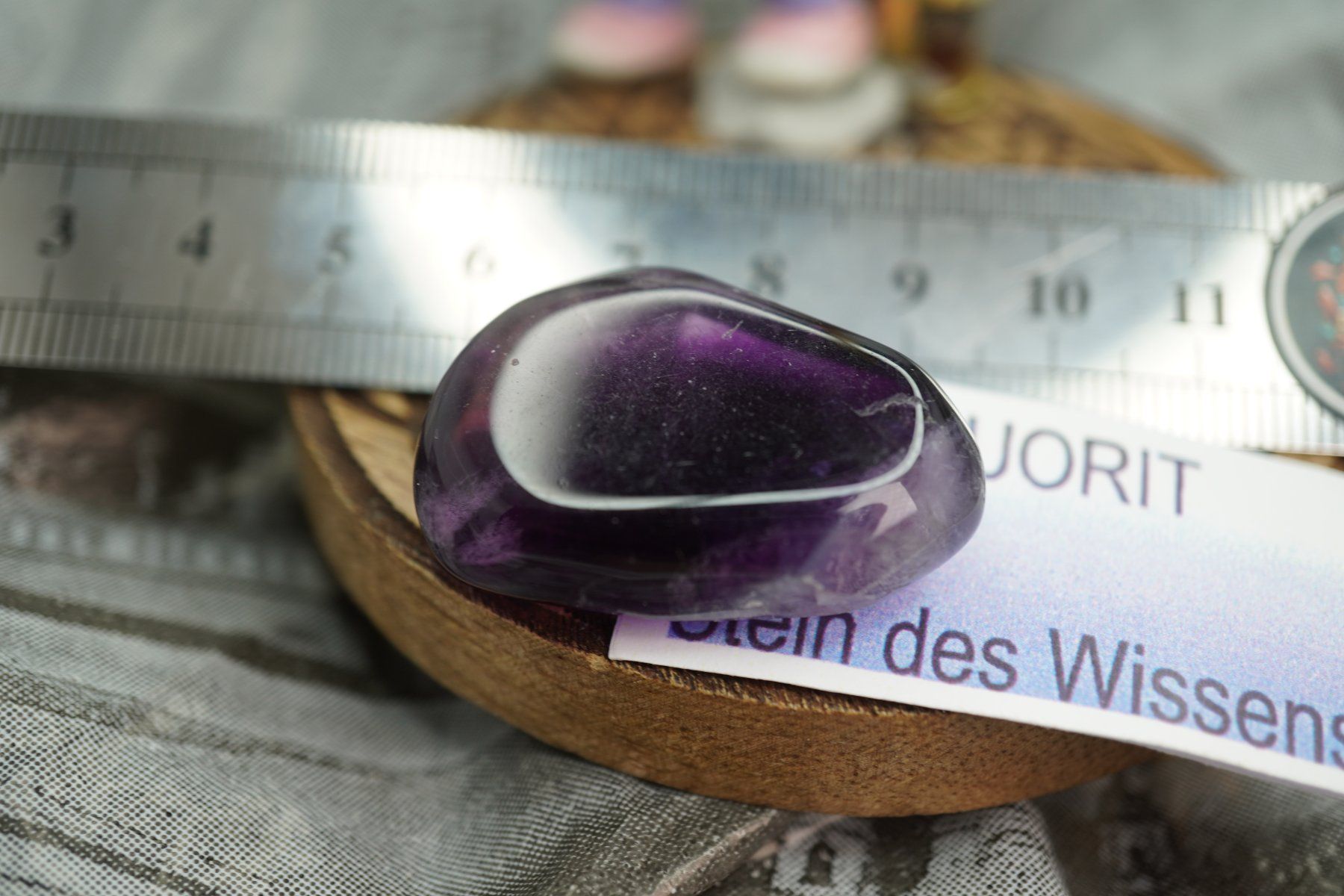 Minerali & Pietre curative: Fluorit     mit beschreib      ab 1.-  Auktion – Nuovo e nell'imballaggio originale da Eschenbach SG venduto da topstone 6