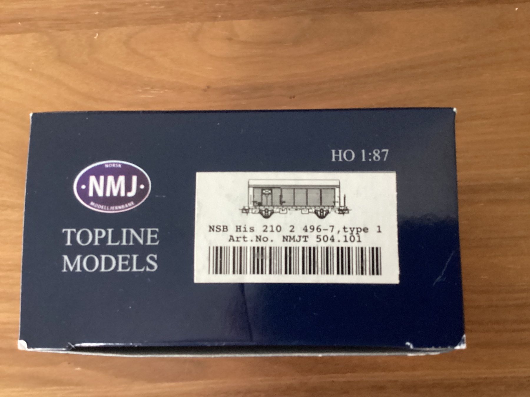 Modellini di ferrovie: NMJ 504.101 NSB His – Usato da Rudolfstetten venduto da Gwyneth2 1