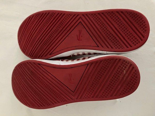 Lacoste Scarpe da donna: Baskets Lacoste rouge et vichy, T. 39 – Usato da Marin-Epagnier venduto da rchouchouu 2
