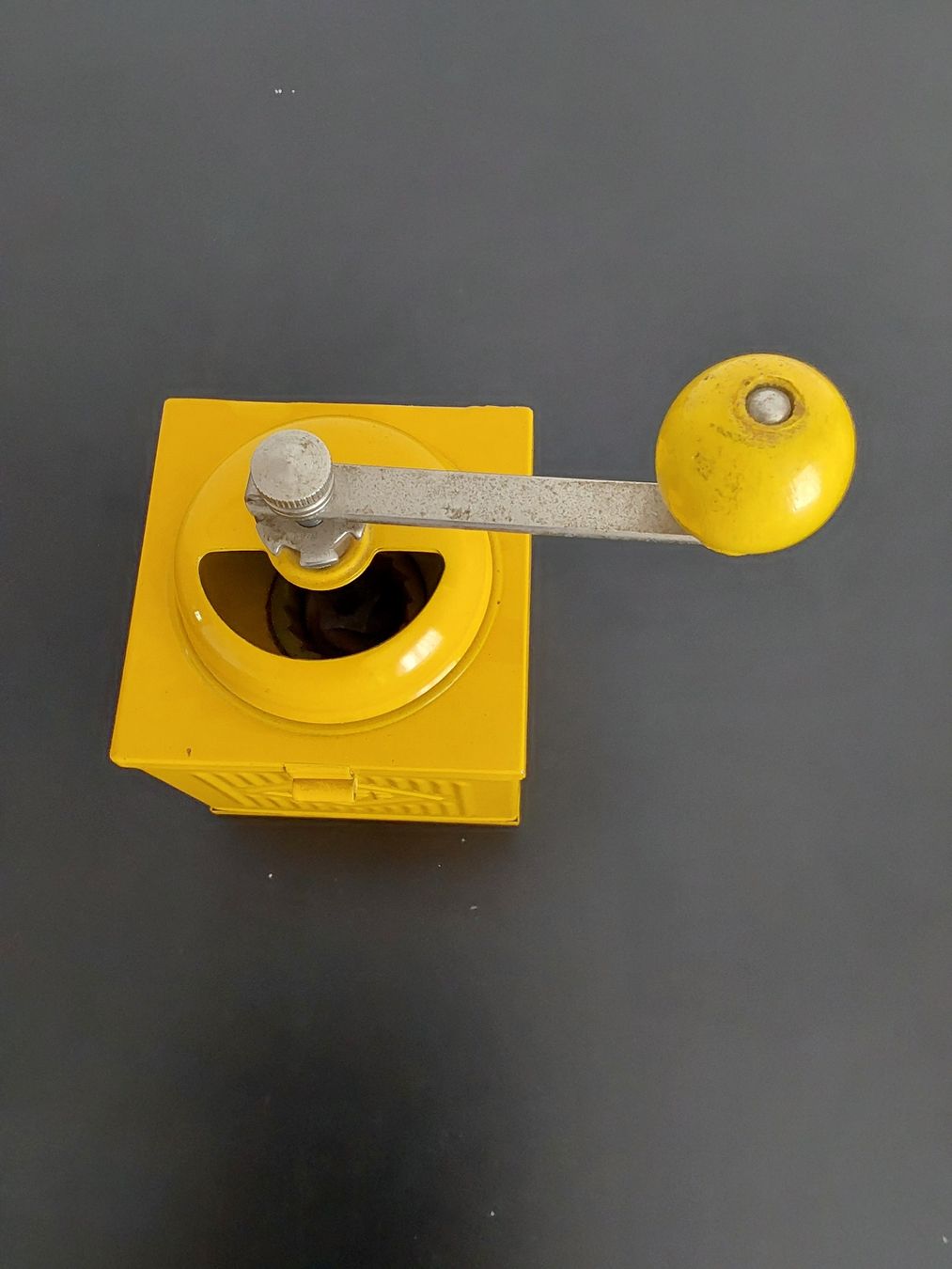 Elettrodomestici da cucina: Kaffeemühle gelb Metall. – Usato da Steinach venduto da Chilli1957 2
