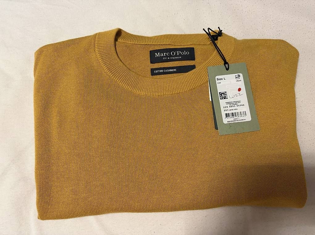 Maglioni & Felpe: Männer Pullover Coton Cashmere Marco O'Polo  – Usato da Lengnau AG venduto da carmenyta73 1
