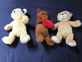 Süsse Bärchen-Familie, 3 Stück ( 2 Mira, 1 Miko)