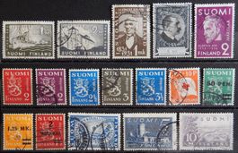 Finnland Lot mit alten Werten III