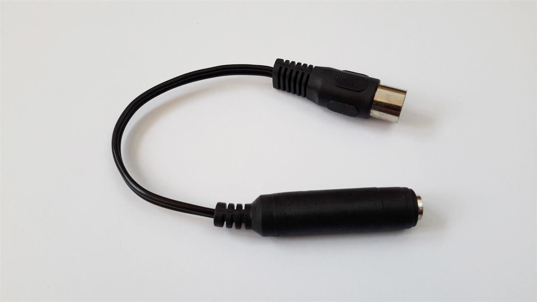 Unità & Adattatore: Adapter 5 pol DIN Stecker 6,3 mm Klinke – Nuovo e nell'imballaggio originale da St. Gallen venduto da cointec 6