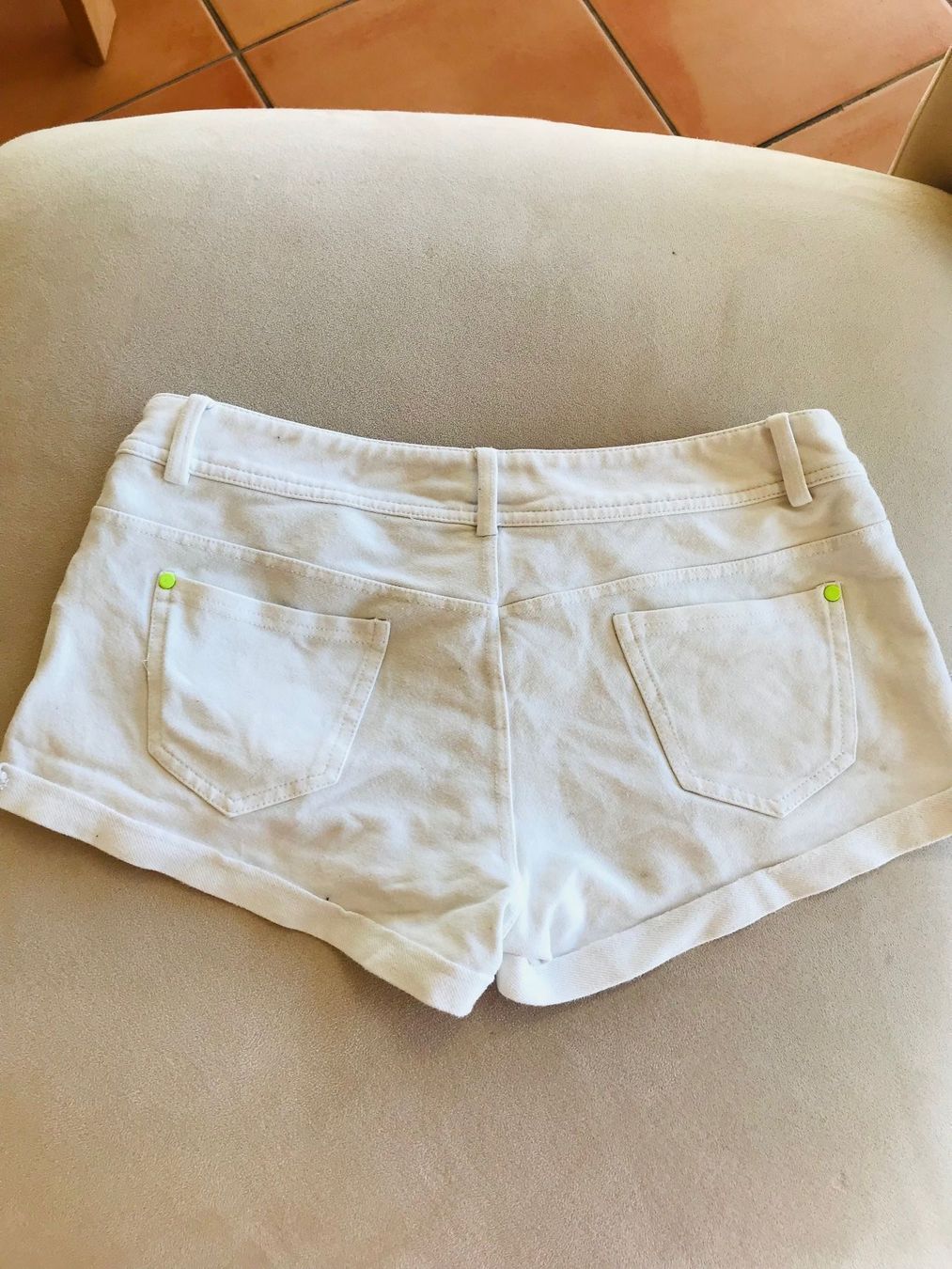 Jeans: Superbe Short Vert de Rage Envoi possible/Versand möglich – Usato da Belmont-sur-Lausanne venduto da chu_vxf5 1