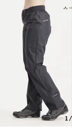 Regenhose Vaude Ceplex Active schwarz Grösse 36 XS long