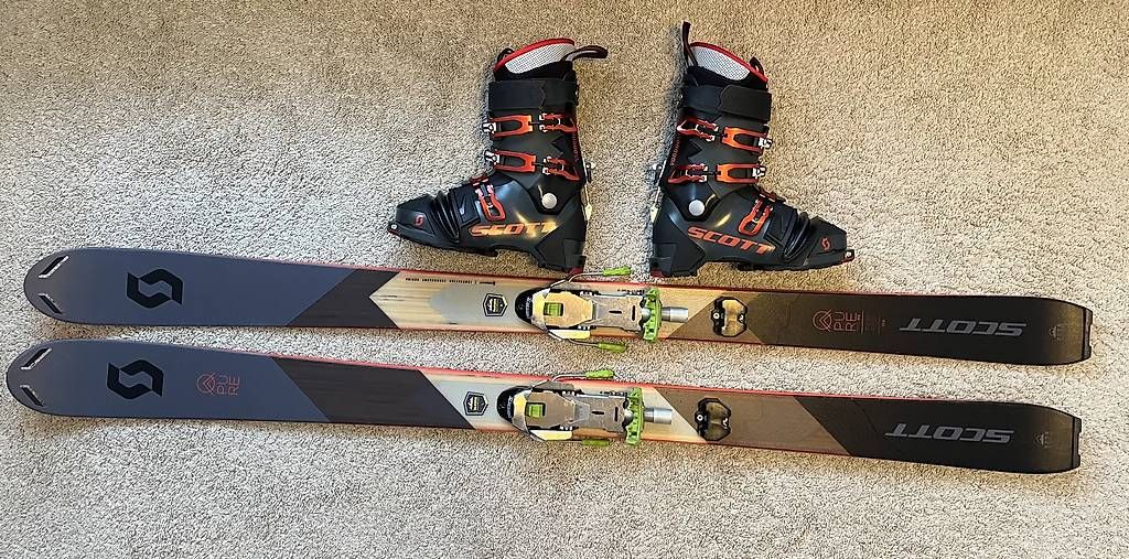 Scott Skis: Set Telemarkski + NTN Bindung + Telemarkschuh – D'occasion à Endingen par sporty68 2