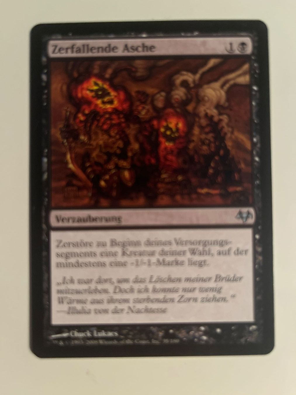 Magic The Gathering Carte collezionabili: 1 x Zerfallende Asche - Magic: The Gathering - MtG – Usato da Kriens venduto da Shadi1980