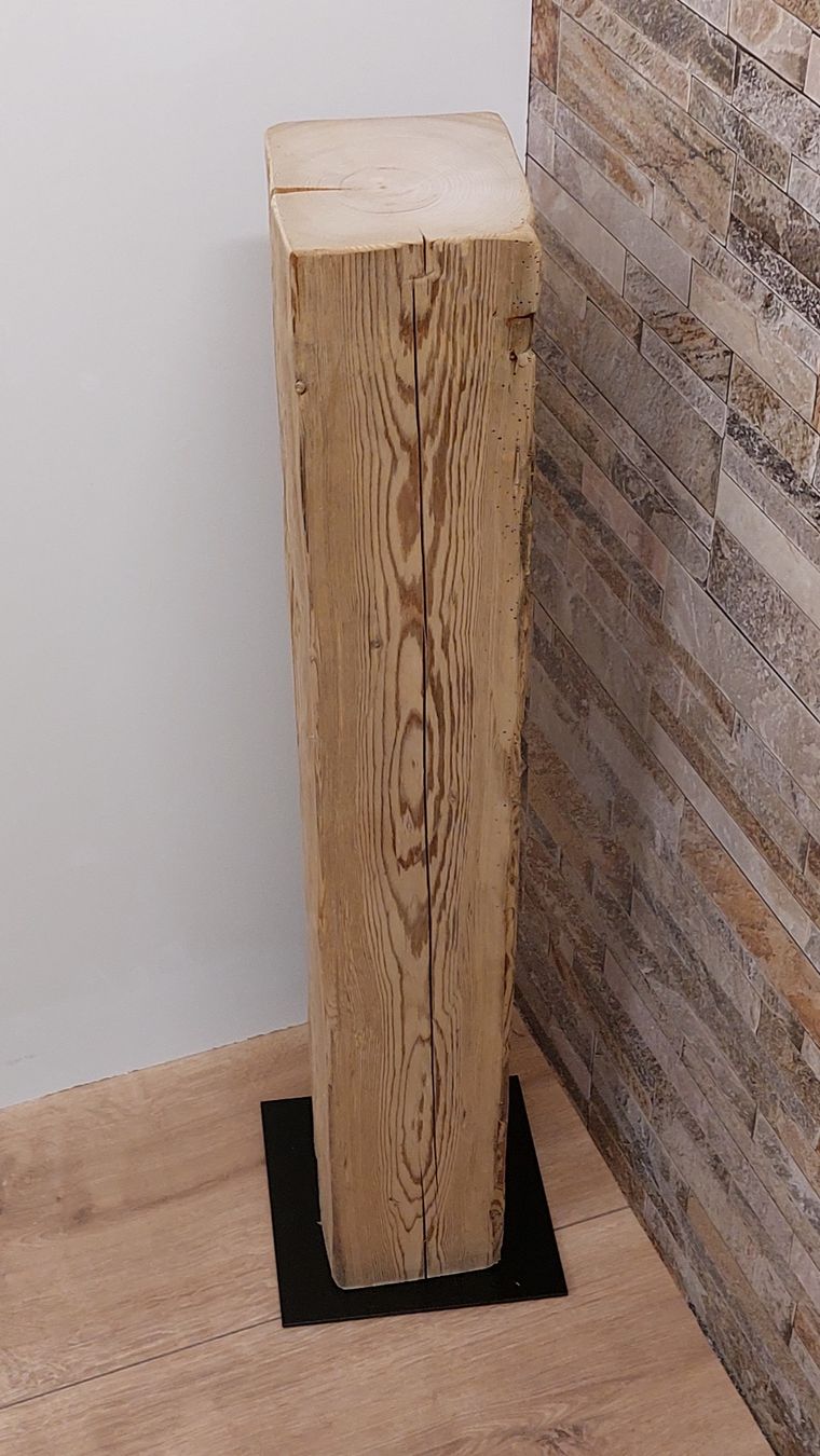 Altro in Decorazioni & Accessori: Altholzsäule / Dekosäule aus einem Altholzbalken – Nuovo e nell'imballaggio originale da Egnach venduto da Oldwoodstyle 3