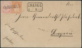 1882  Sitz. Helvetia - Ziffermarke - MiF
