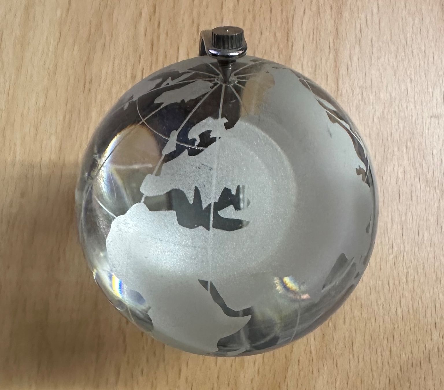 Altro in Decorazioni & Accessori: Petit globe terrestre en verre – Usato da fribourg venduto da gatoa 1
