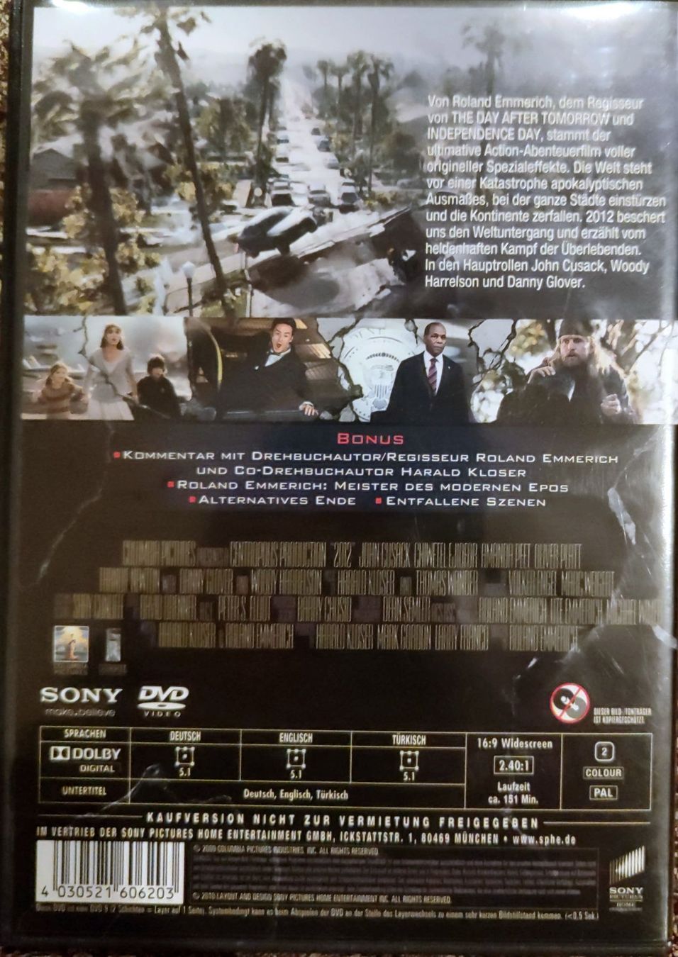 Tous les DVDs: 2012 – D'occasion à Burg AG par Franklin5736 1
