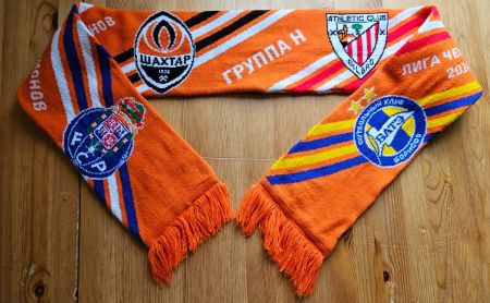 Schachtar Donezk Schal Fussball Fan Ukraine Shakhtar Donetsk