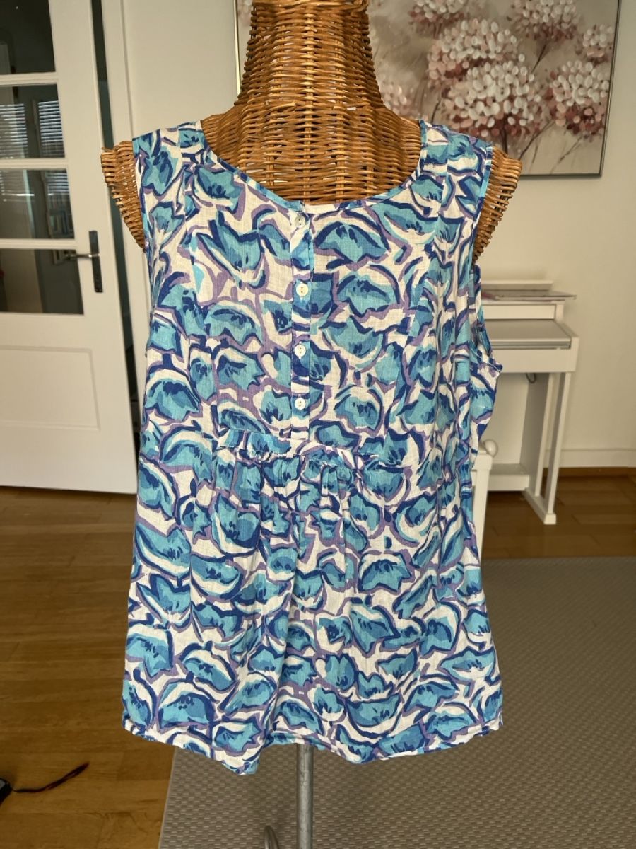 Tops: Leinentop, blau, 38 – D'occasion à Solothurn par Bobesch08