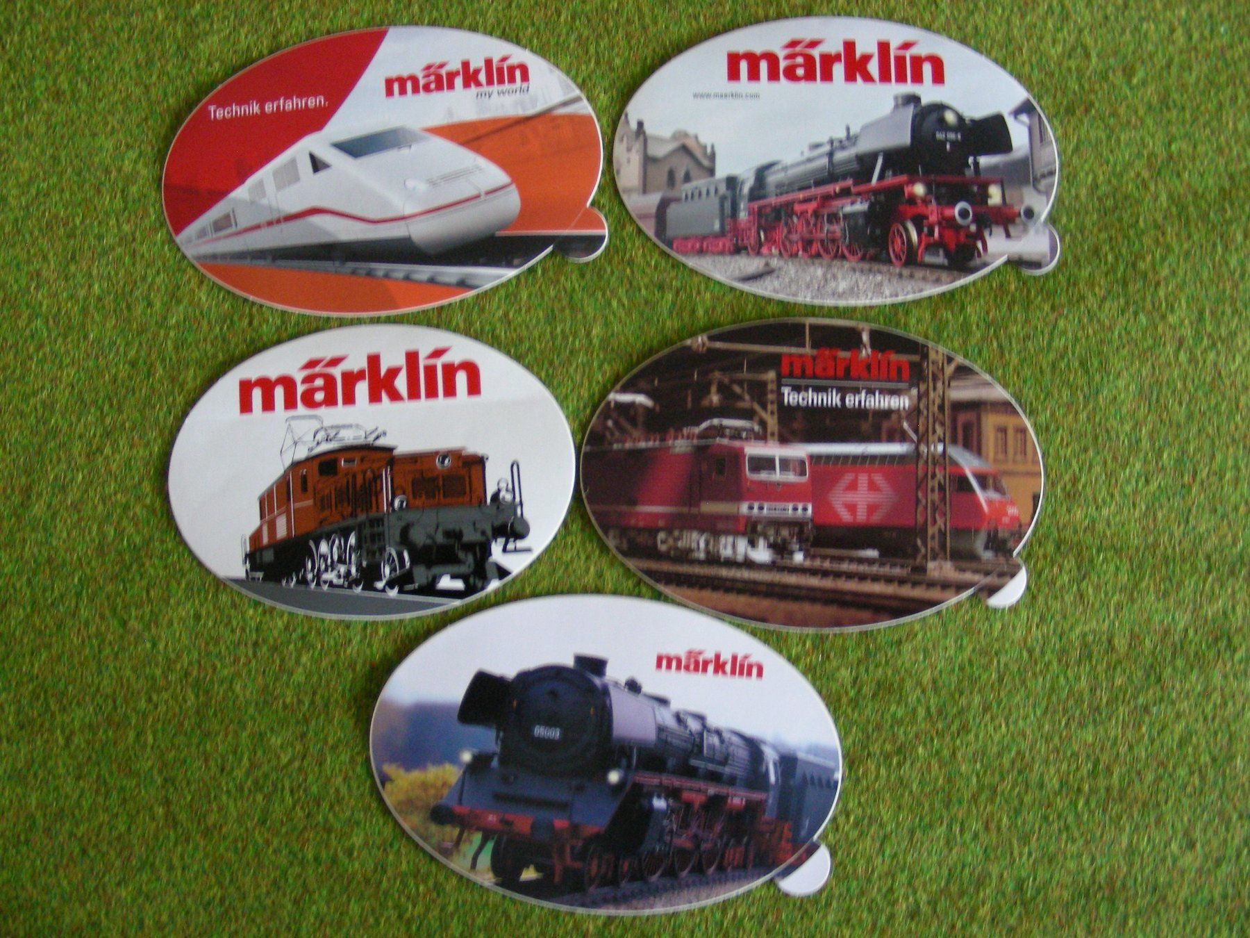 Märklin Modelleisenbahnen: Märklin  ovale autocollant – Gebraucht aus Villars-Burquin von Rodjeurs