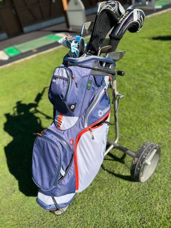 Golfbag Sun Mountain Eco-Lite EWP blau grau