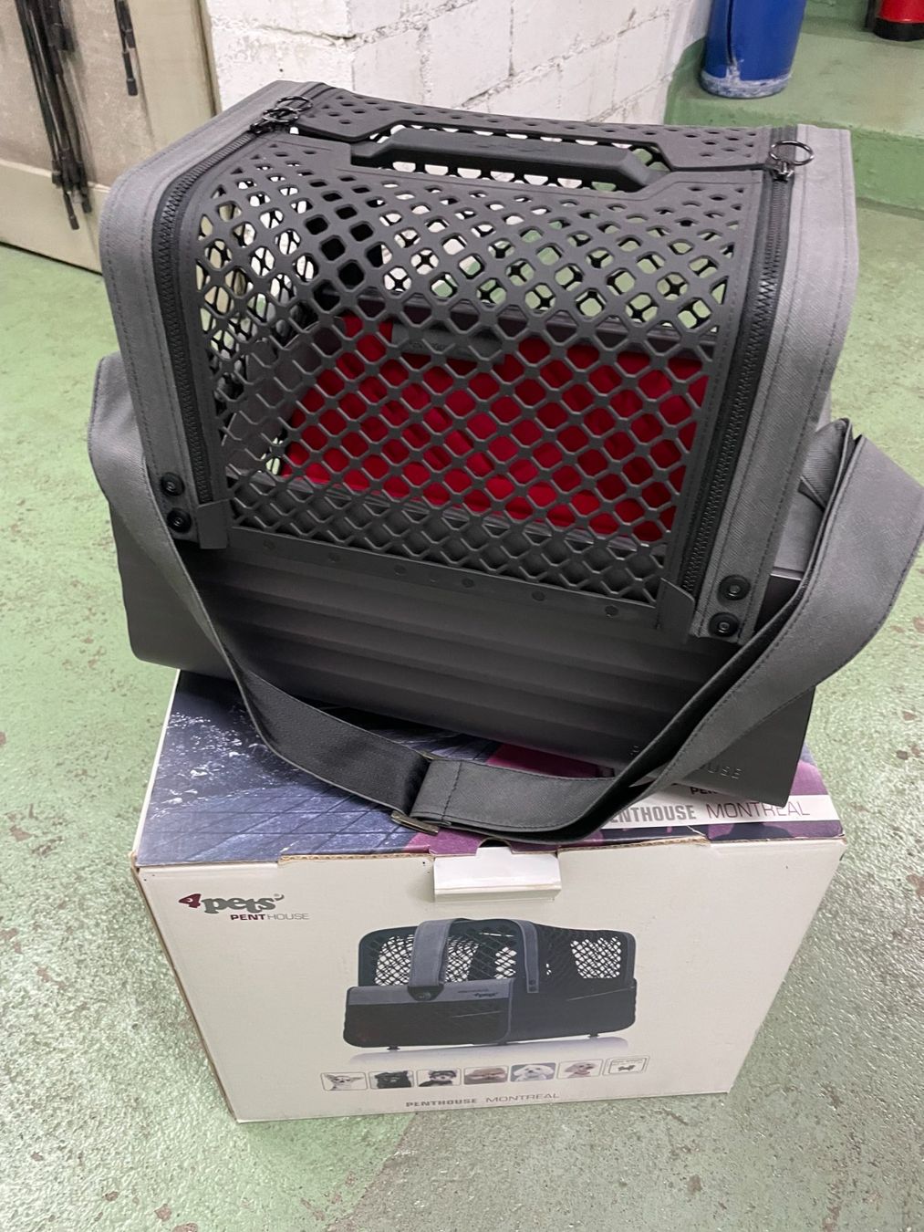 4pets Gabbie, trasporto & Sicurezza: Tragbare Hundebox – Usato da Beinwil am See venduto da FischerAutomobileAG 4