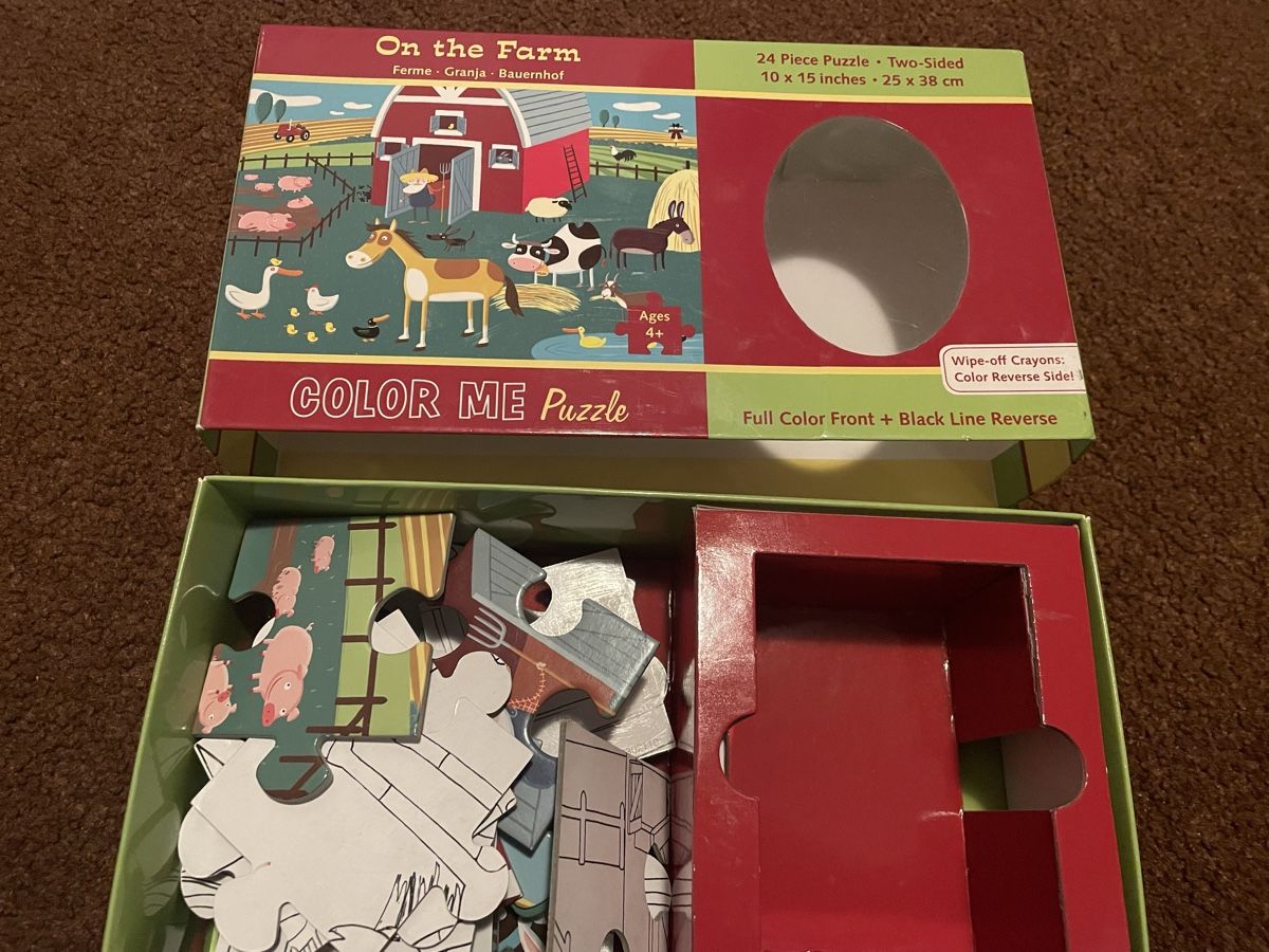 Puzzle: Puzzle zum anmalen – Usato da Wikon venduto da Tfs19 2