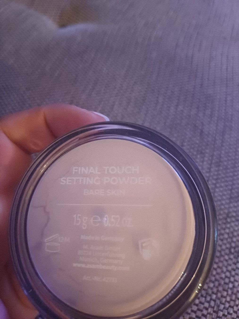 M.Asam Make-up: M. Asam Magic Finish Final Touch Setting Powder 15g Neu – Nuovo (secondo la descrizione) da Ostermundigen venduto da Loulilou86 1