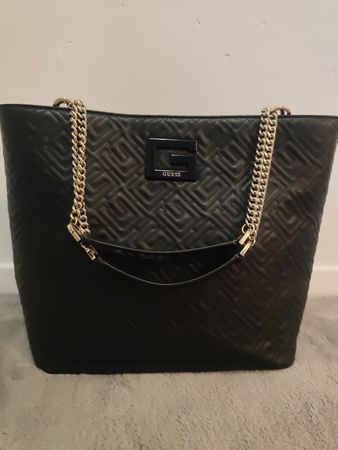 Elegante, grosse Guess Handtasche in Schwarz 🖤 wie neu