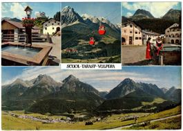Scuol - 4 Bild AK
