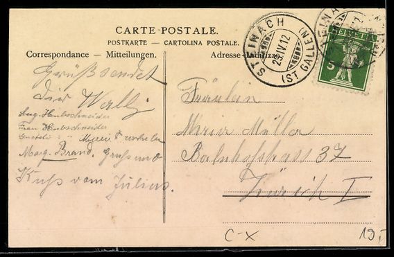 Cartoline postali: Tübach, Restaurant Ruheberg, Kloster St – Usato da Berlin venduto da bartko-reher 1