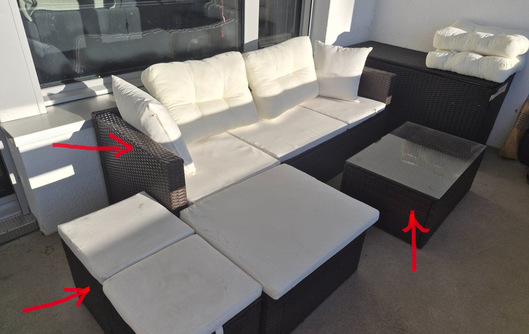 Vidaxl Sofas: Rattan Lounge – D'occasion à Rütihof par steV002 1