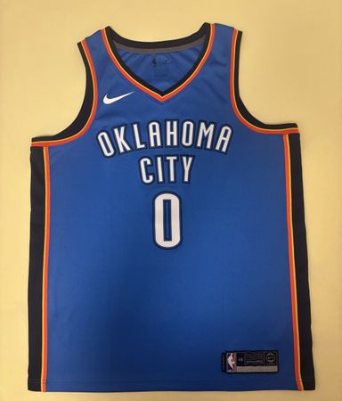 Nike Oklahoma City Thunder Russell Westbrook NBA Trikot SizL